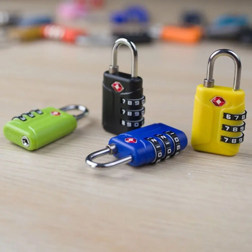 TSA 3-Digit Travel Combination Padlock