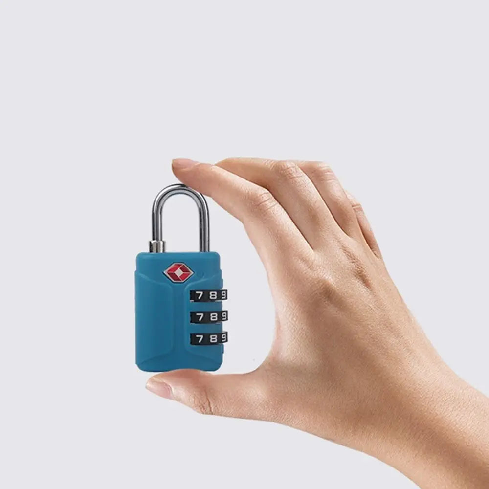 TSA 3-Digit Travel Combination Padlock