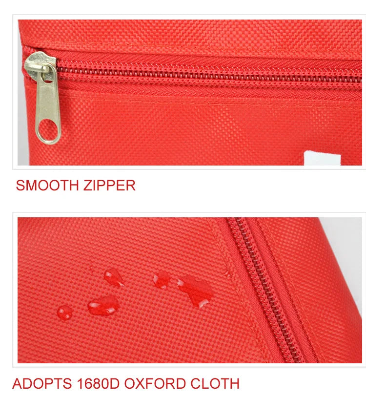 50-Piece Portable First Aid & Emergency Kit