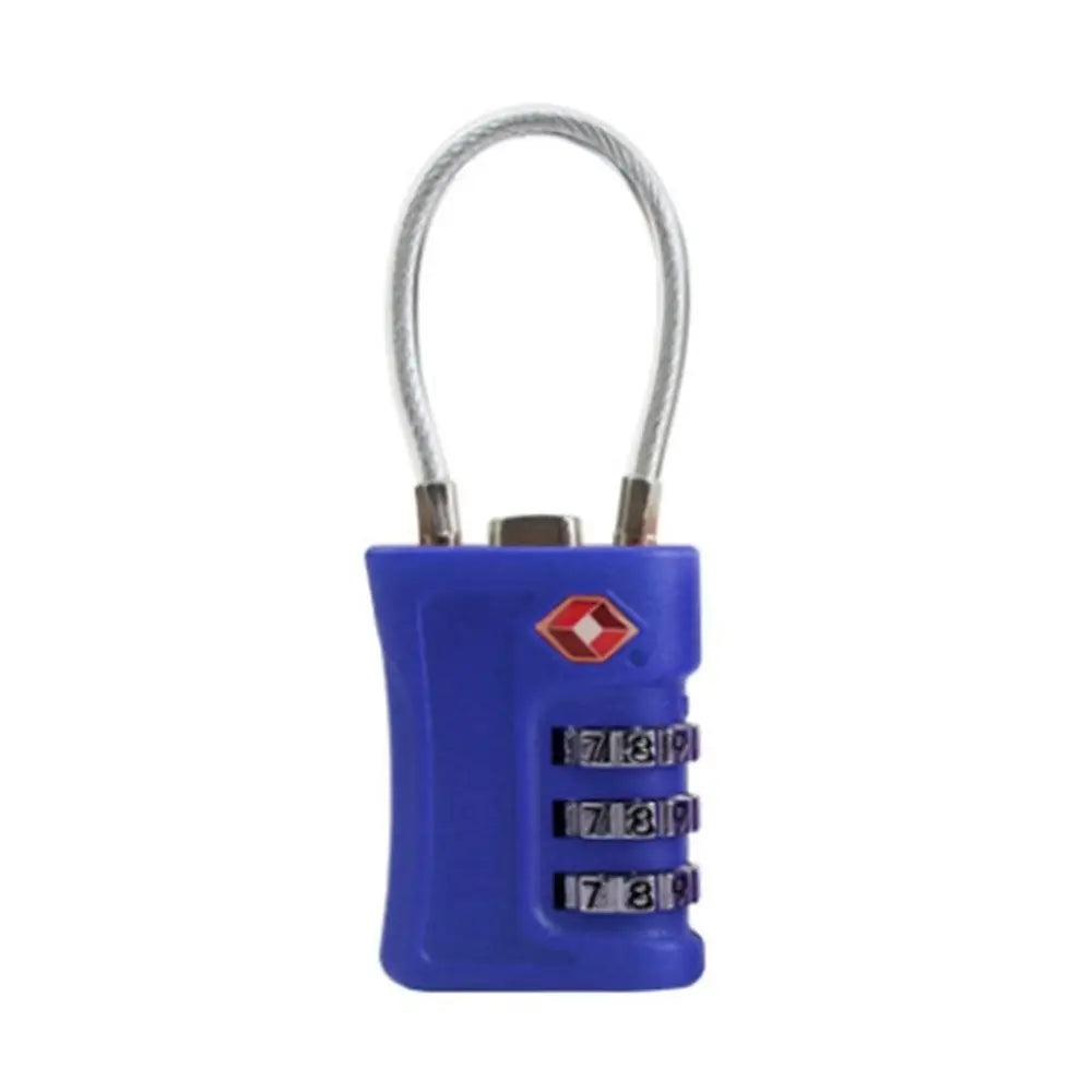 TSA 3-Digit Travel Combination Padlock