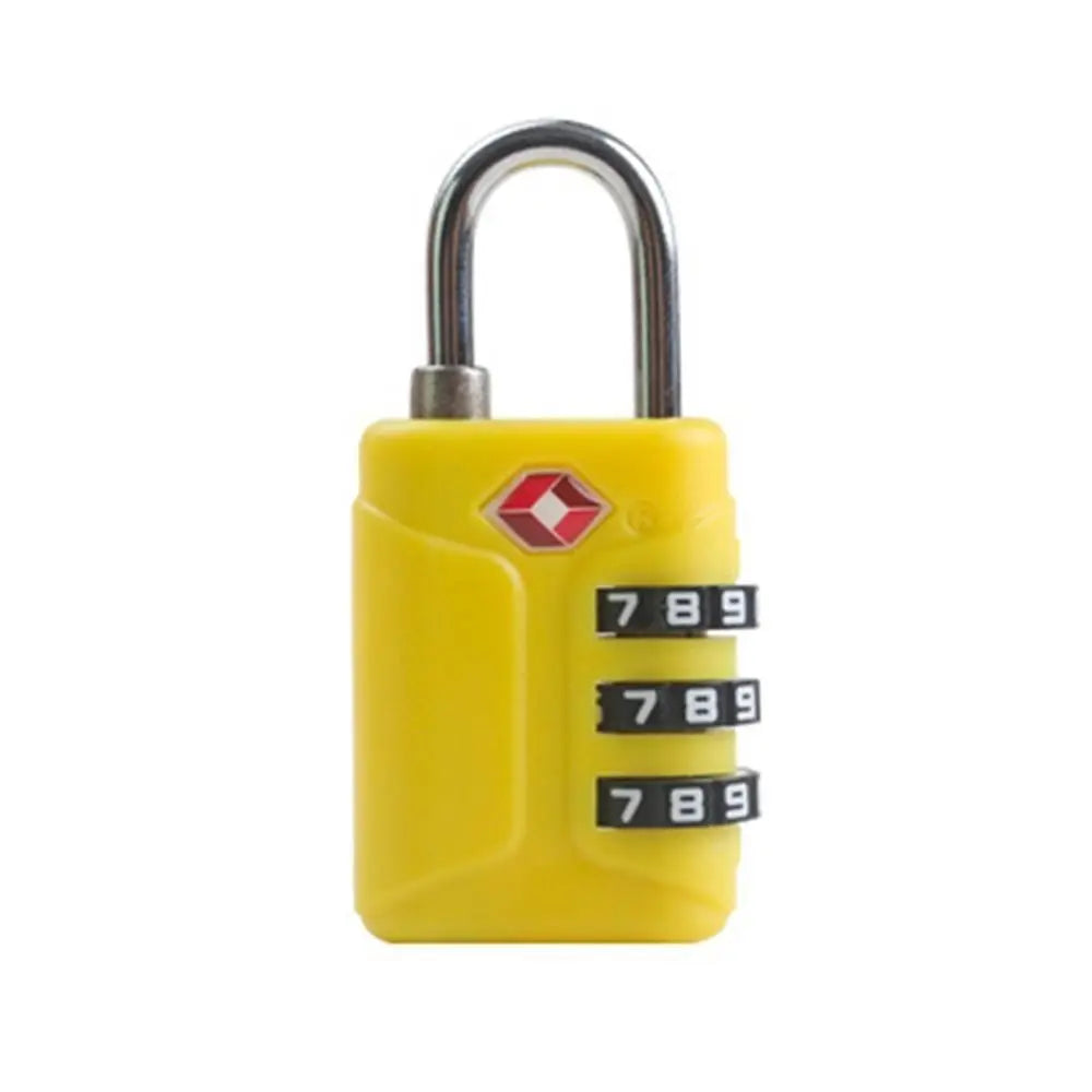 TSA 3-Digit Travel Combination Padlock