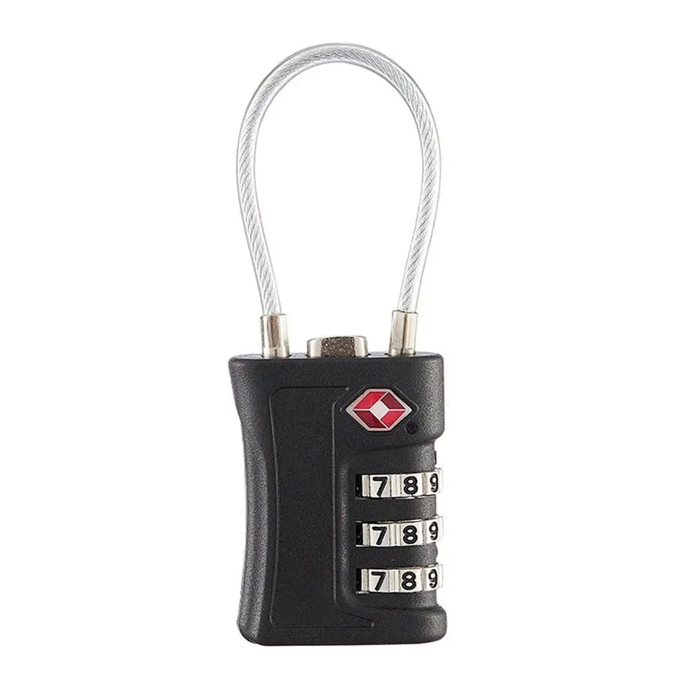 TSA 3-Digit Travel Combination Padlock