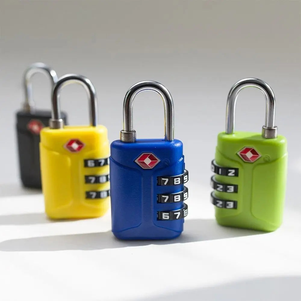 TSA 3-Digit Travel Combination Padlock