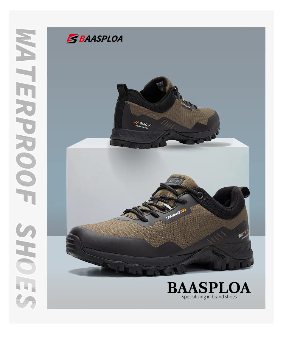 Men’s Waterproof Anti-Skid Hiking Shoes