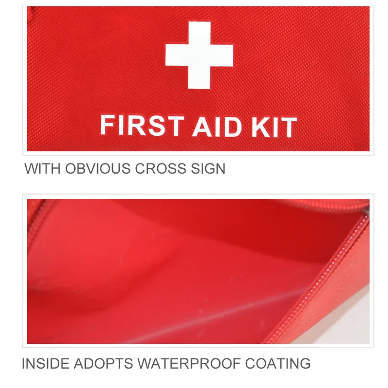 50-Piece Portable First Aid & Emergency Kit