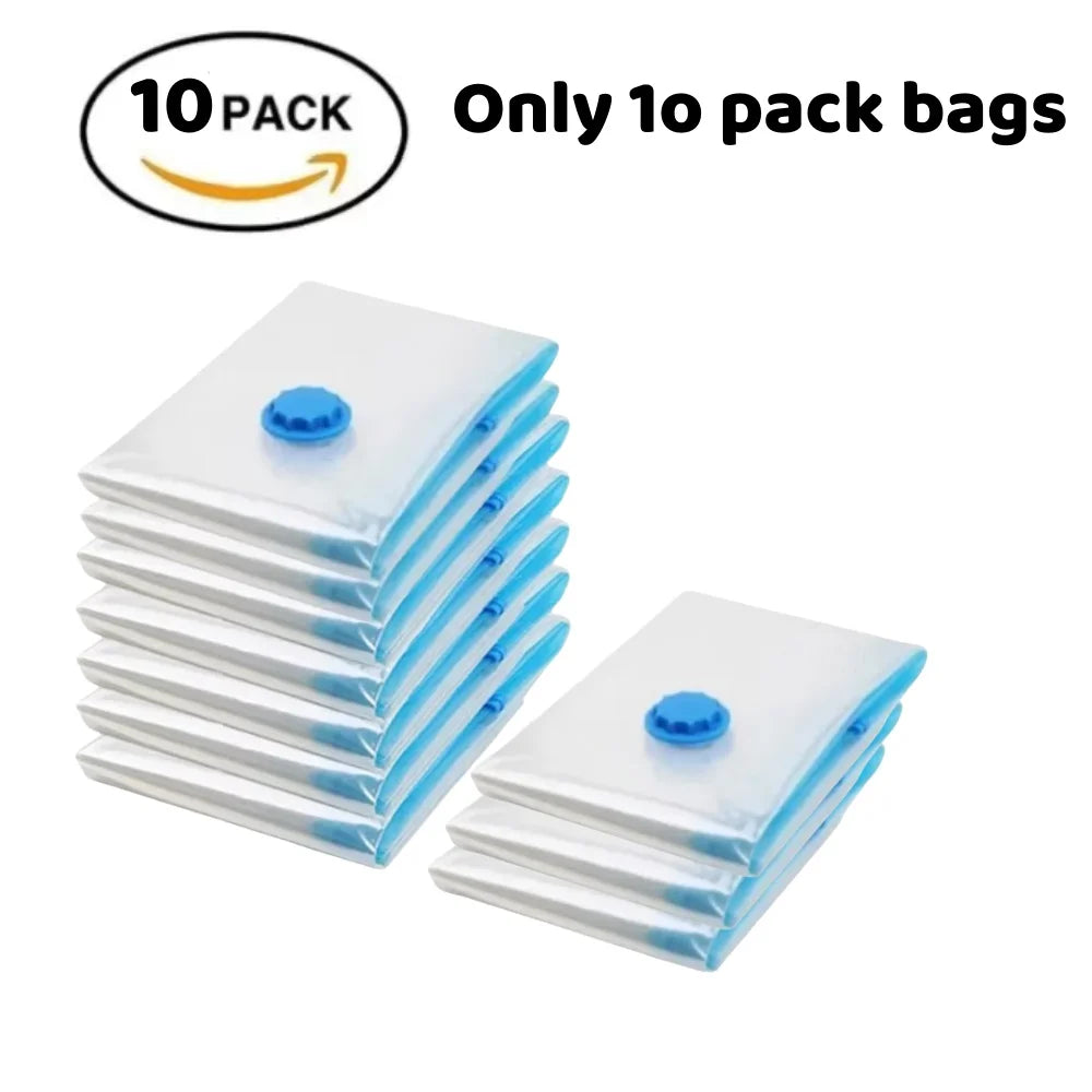 Vacuum Storage Bags for Clothes & Bedding