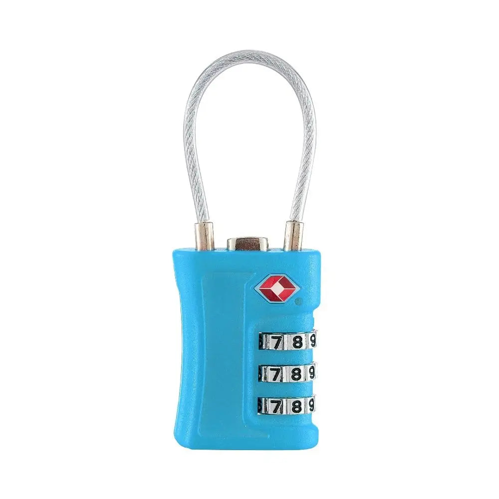 TSA 3-Digit Travel Combination Padlock