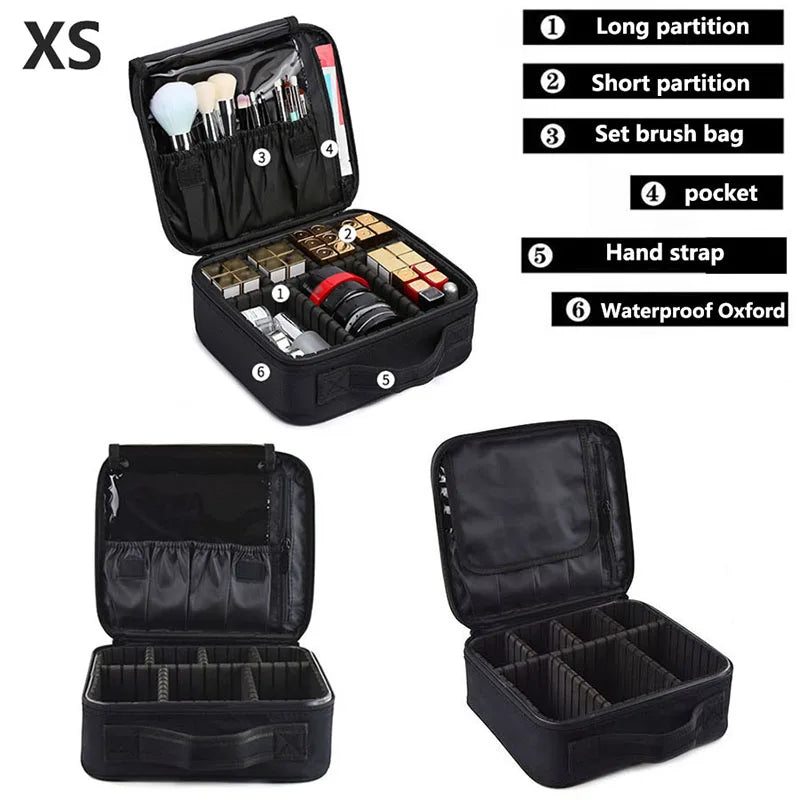 Large Professional Makeup & Nail Tool Organizer