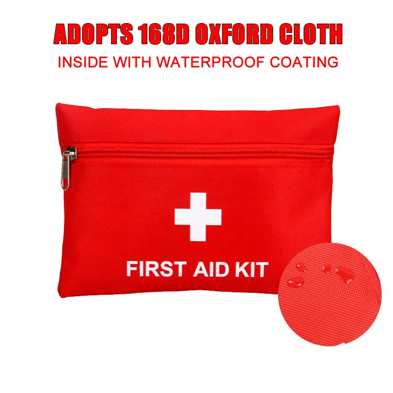 50-Piece Portable First Aid & Emergency Kit