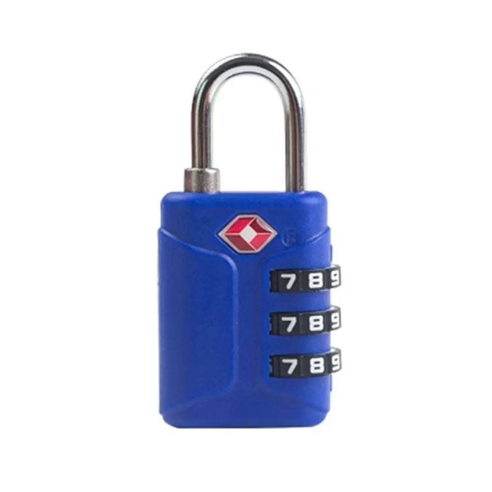 TSA 3-Digit Travel Combination Padlock