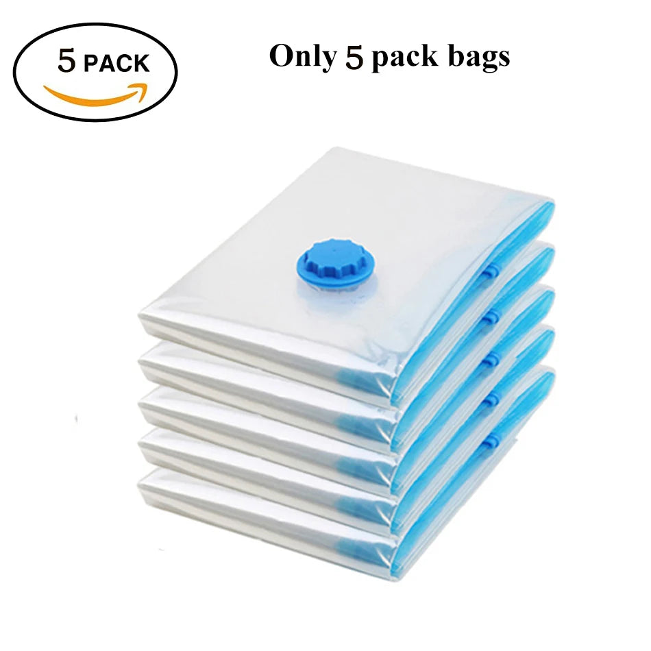 Vacuum Storage Bags for Clothes & Bedding