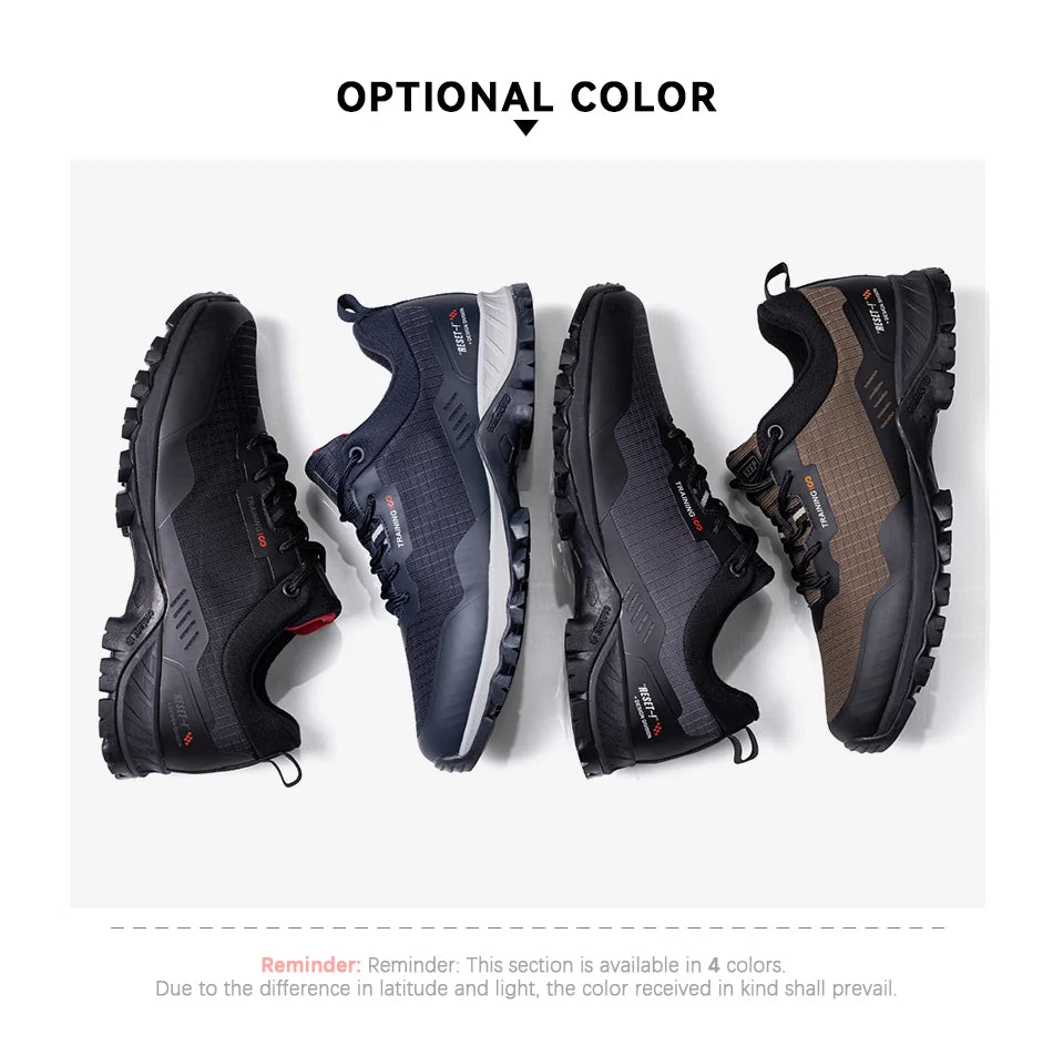 Men’s Waterproof Anti-Skid Hiking Shoes