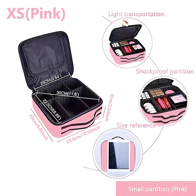 Large Professional Makeup & Nail Tool Organizer