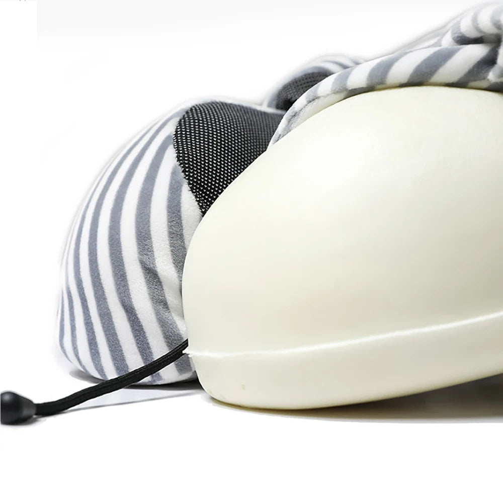 U-Shaped Memory Foam Travel Neck Pillow