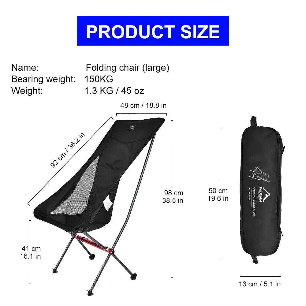 Folding Camp & Fishing Leisure Chair