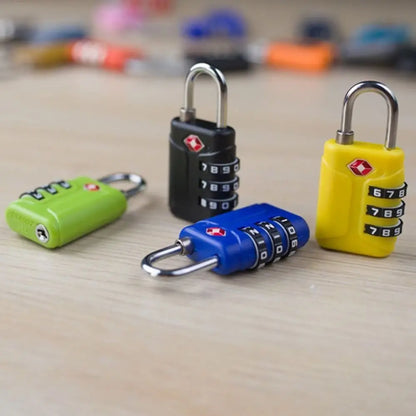 TSA 3-Digit Travel Combination Padlock
