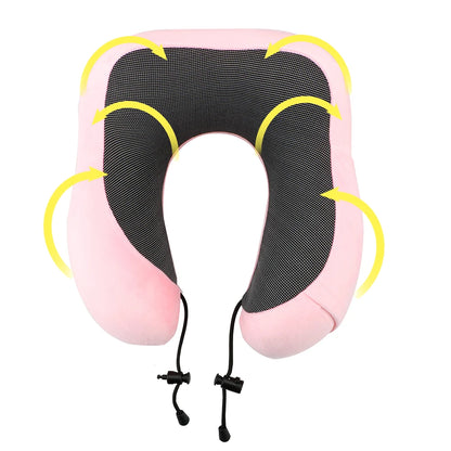 U-Shaped Memory Foam Travel Neck Pillow