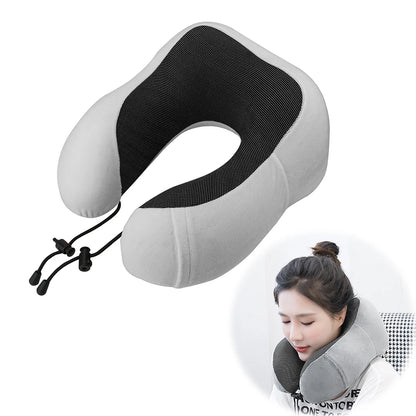 U-Shaped Memory Foam Travel Neck Pillow