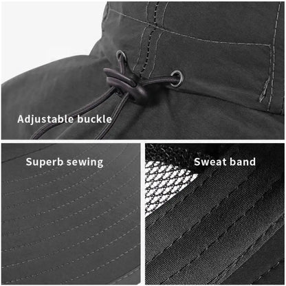 Wide Brim Sun Hat with Neck Flap