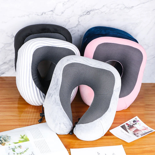 U-Shaped Memory Foam Travel Neck Pillow