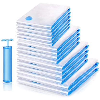 Vacuum Storage Bags for Clothes & Bedding