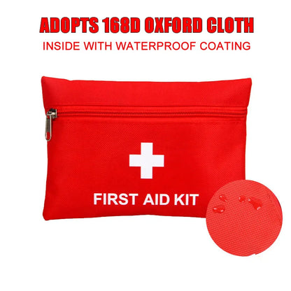 50-Piece Portable First Aid & Emergency Kit