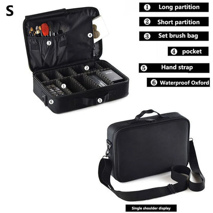 Large Professional Makeup & Nail Tool Organizer