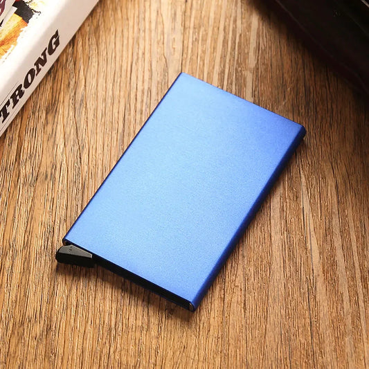 Slim RFID Metal Wallet for Men & Women
