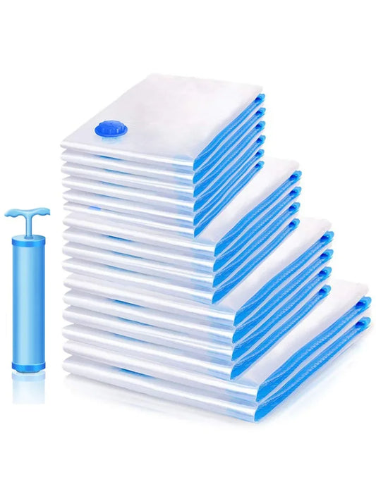 Vacuum Storage Bags for Clothes & Bedding