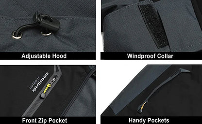 Men’s Outdoor Waterproof Hiking Jacket
